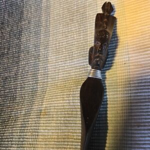 Hand-Carved Wooden Figurine